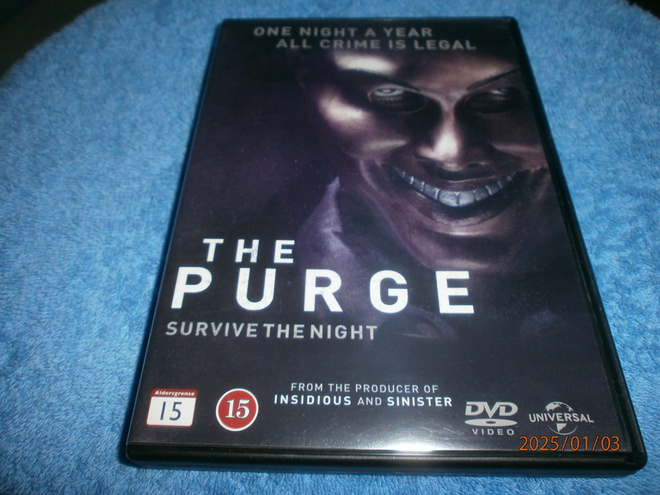 THE PURGE     -     DVD
