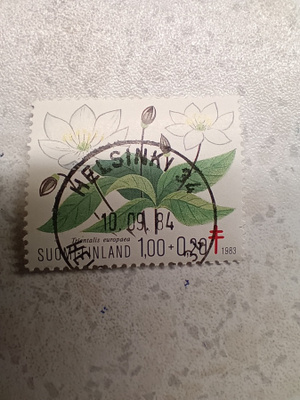 Postimerkki Punainen Risti loistoleima