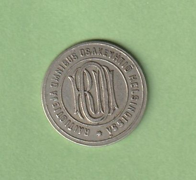 Ratikka + bussi poletti 1888 - 1914  Helsingissä