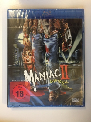 Maniac 2 - Love to Kill (Blu-ray) UNCUT (1982) UUSI