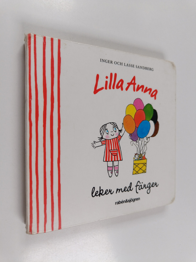 Inger Sandberg : Lilla Anna leker med färger