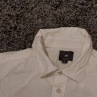 Valkoinen puuvilla-pellavapaita miesten koko L H&M - pikkukuva 3