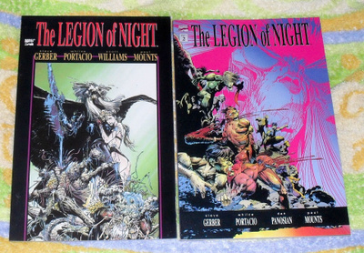 The Legion of Night #1-2, molemmat osat
