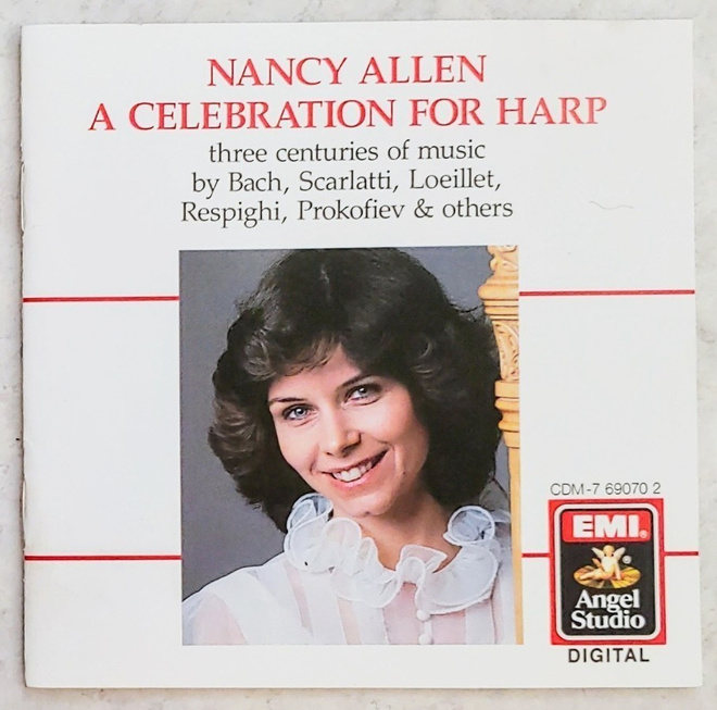 NANCY ALLEN: A Celebration for Harp – EMI US RI CD 1987