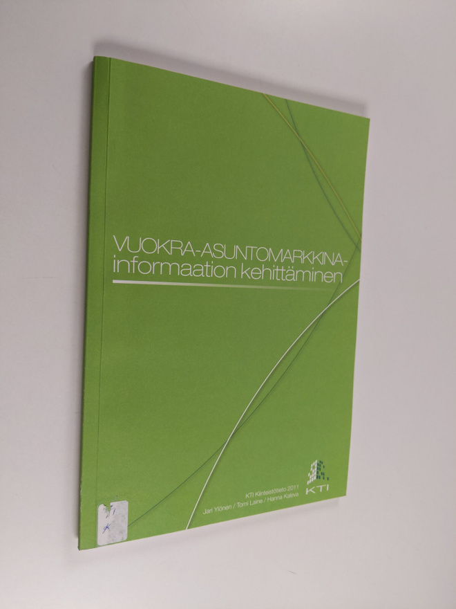 Jari Ylönen : Vuokra-asuntomarkkinainformaation kehittäminen