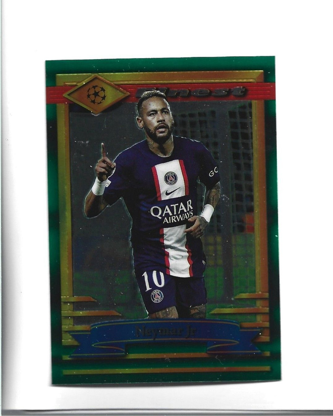 NEYMAR JR. - PARIS SAINT-GERMAIN - 2022-23 TOPPS FINEST #80