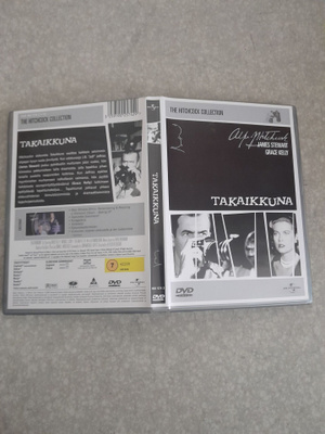 Takaikkuna dvd,james stewart,alfred hitchcock