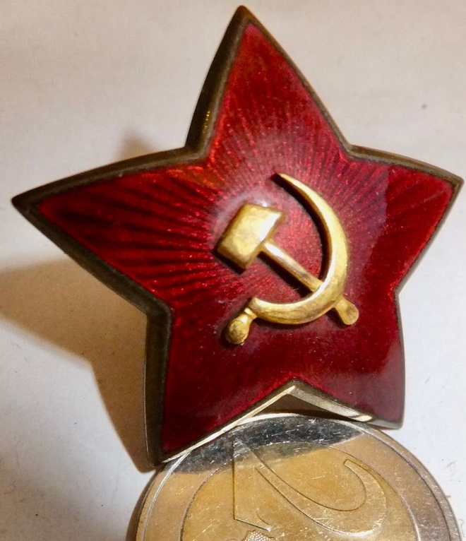 CCCP Tähti Kokardi ISO Sirppi+Vasara Erillinen Osa 1930-l