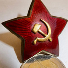 CCCP Tähti Kokardi ISO Sirppi+Vasara Erillinen Osa 1930-l - pikkukuva 1