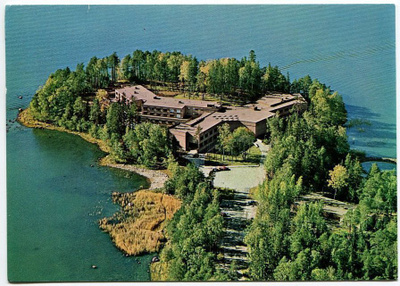 Espoo Hanasaari, kulttuurikeskus ilmakuva 1970-luku
