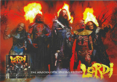 KORTTI LORDI THE AROCKALYPSE SPECIAL EDITION KULKENUT KORTTI