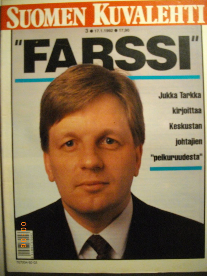 Suomen Kuvalehti Nro 3/1992. (27.1)
