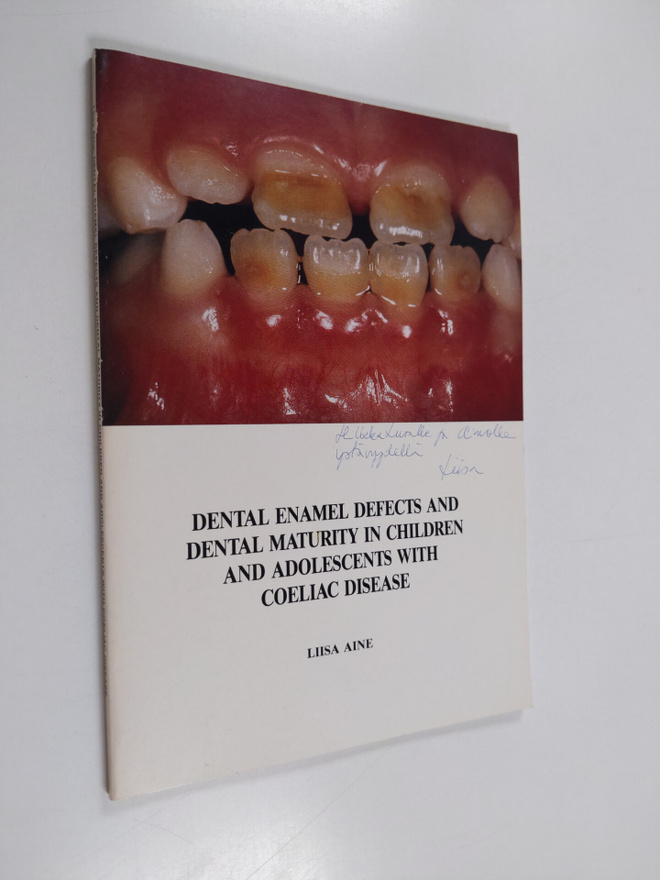 Liisa Aine : Dental enamel defects and dental maturity in...