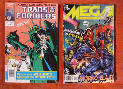 Transformers  2 /1989 ja Mega Marvel 5/98