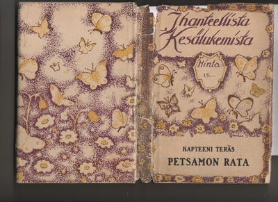 Kapteeni Teräs: Petsamon rata, Kirja 1921, skp