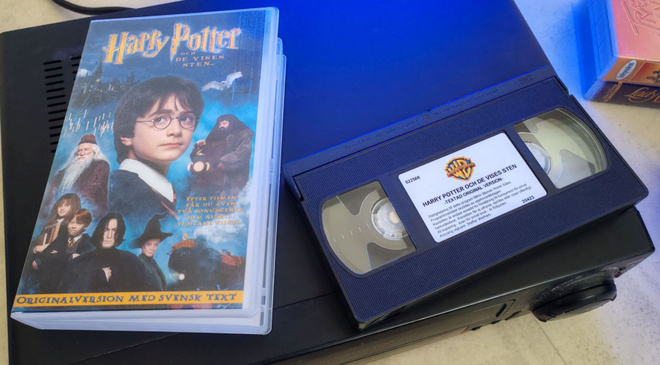 VHS: Harry Potter och de vises sten