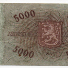 5000 Markkaa 1955  A-sarjaa - pikkukuva 2