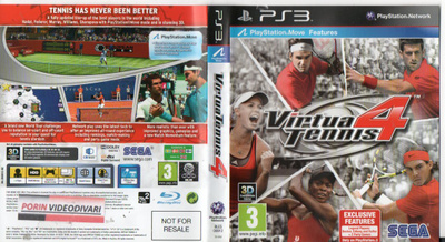 Virtua Tennis 4 (64 593) k PS3 move features