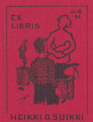 Ex Libris, Heikki O. Suikki , b686