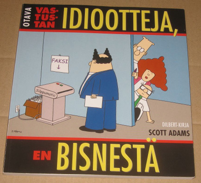 Dilbert kirjat (Scott Adams) - 3 kpl -