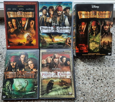 Pirates of Caribbean 4 kpl.