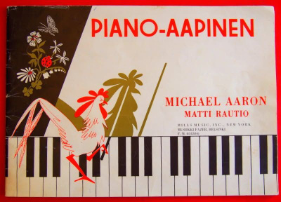 Michael Aaron Matti Rautio PIANO-AAPINEN
