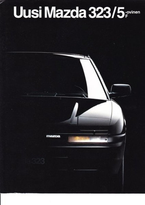 Mazda 323F -esite, 1989