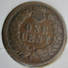 USA 1 cent 1885 - pikkukuva 2