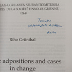 Riho Grunthal : Finnic Adpositions and Cases in Change (s... - pikkukuva 3