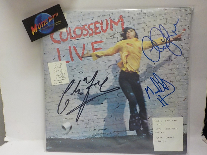 COLOSSEUM - COLOSSEUM LIVE 2LP + 3 x  NIMMARIT