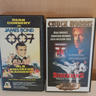 Chuck Norris Sidekicks VHS (Men of action) ja James Bond - pikkukuva 1