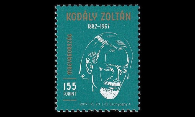 Unkari 5882 ** Säveltäjä Zoltán Kodály (2017)
