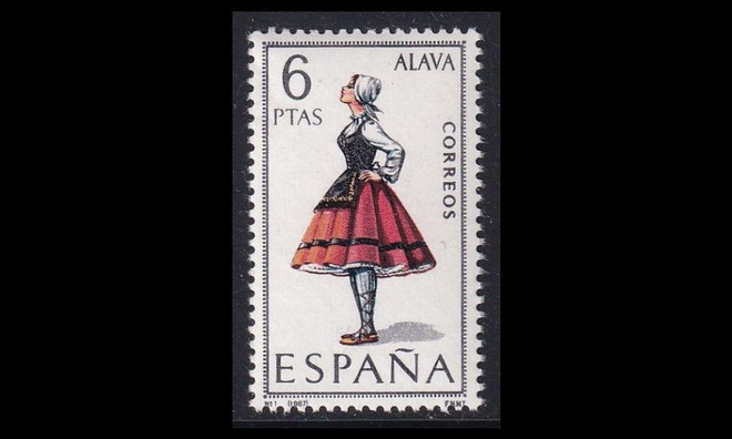 Espanja 1662 ** Kansanpukuja Alava (1967)