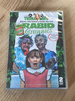 RABID GRANNIES - DVD - TROMA - DIRECTOR'S CUT (uusi)