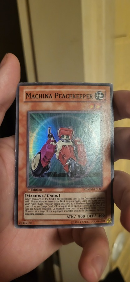 Machina Peacekeeper [1st Edition] SDMM-EN003 Holo card