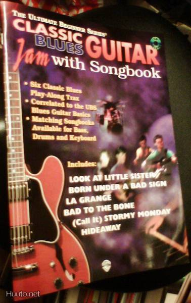Beginner Series: Classic Blues Guitar Jam with Songbook +CD