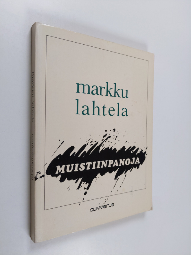 Markku Lahtela : Muistiinpanoja