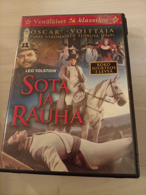 Sota Ja Rauha 1968 Dvd ( 3-Disc )