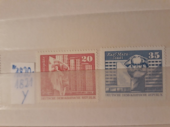 DDR 1973 - Yleismerkit: Rakennuksia  y (2)  ++