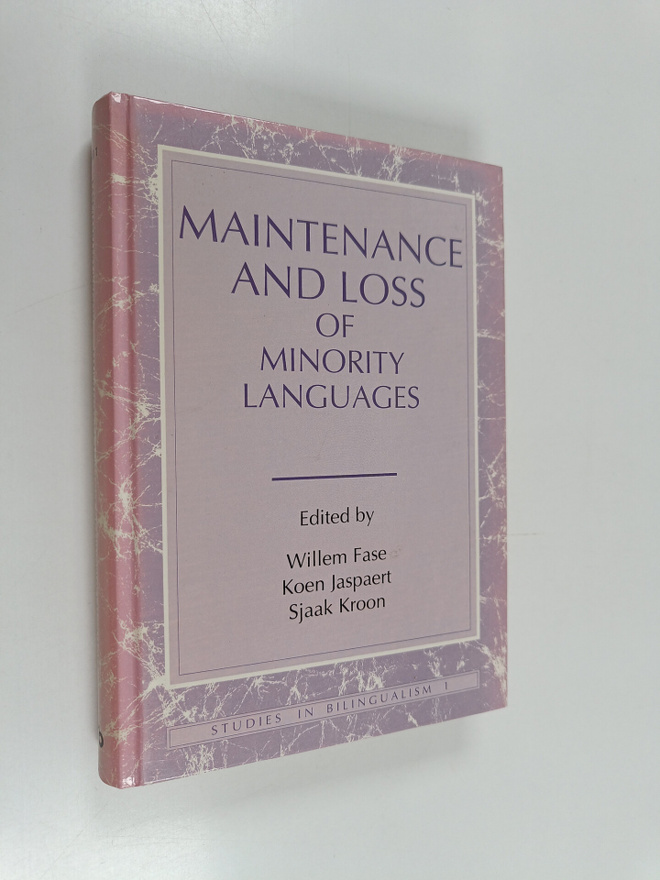 Sjaak Kroon ym. : Maintenance and Loss of Minority Languages