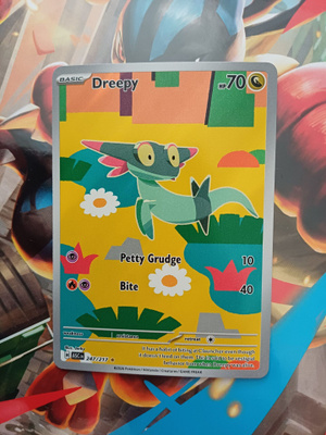 Pokemon Dreepy hp 70 holo
