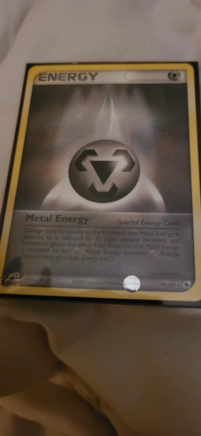 Metal Energy (RS 94) EX Ruby & Sapphire RARE card