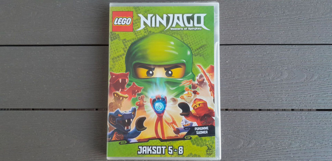 DVD: LEGO Ninjago - Jaksot 5-8 (2012) UUSI