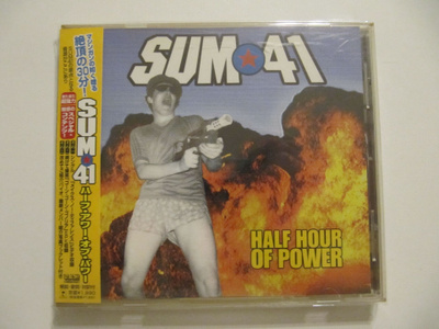 Sum 41 Half Hour Of Power Japanilainen CD OBI