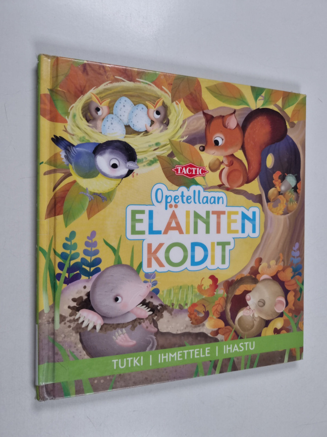 Ilaria Barsotti : Opetellaan Eläinten Kodit kirja