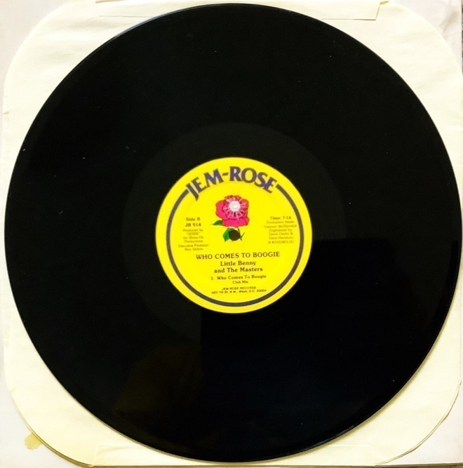 LITTLE BENNY & THE MASTERS: Who comes to boogie 12"