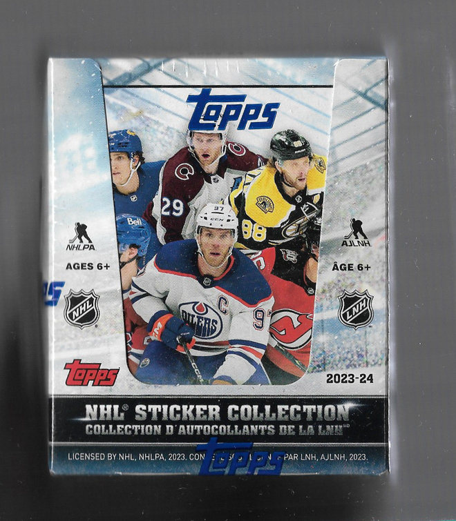 Jääkiekkotarrat NHL Topps 2023-24