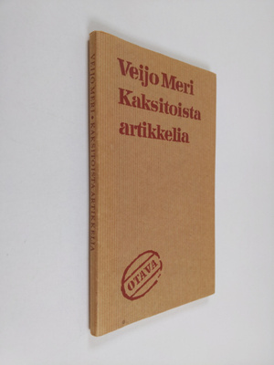 Veijo Meri : Kaksitoista artikkelia