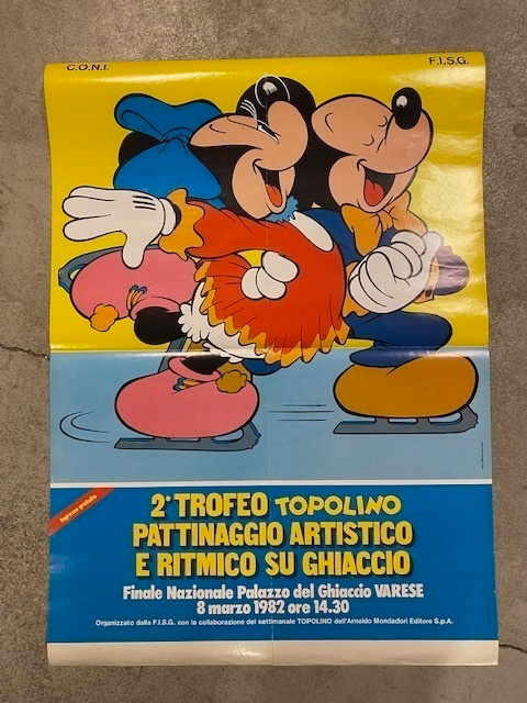 2 Trofeo Topolino PattiNaggio Mikki Ja Minni taito juliste