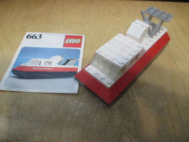 LEGO 663 Hovercraft (1977) vintage - retro